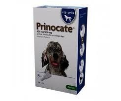 Prinocat (Прінокат) краплі на холку від бліх, кліщів та гельмінтів для собак від 25 до 40 кг. 26556 фото