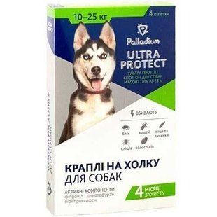 Капли Ультра Протект для собак 10-25 кг  1шт 0569 фото