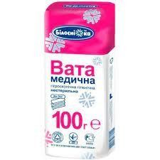Вата нестерильная 100 г  48200 фото
